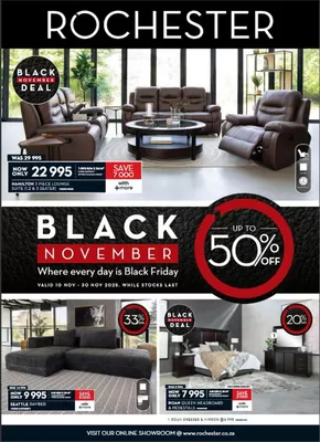 Rochester catalogue in Polokwane | Black November | 2025-11-10T00:00:00.000Z - 2025-11-30T00:00:00.000Z