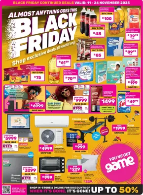 Game catalogue in Springs | Leaflets Game | 2025-11-11T00:00:00.000Z - 2025-11-24T00:00:00.000Z