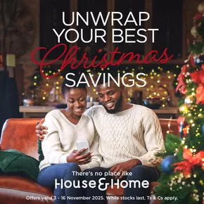 House & Home catalogue in Sandton | Exclusive bargains | 2025-11-03T00:00:00.000Z - 2025-11-16T00:00:00.000Z