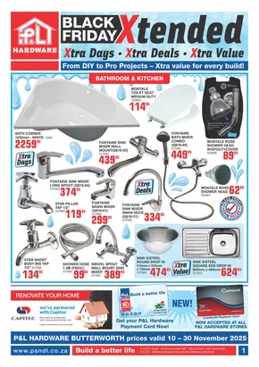 Cashbuild catalogue in Port Elizabeth | Current deals and offers | 2025-11-10T00:00:00.000Z - 2025-11-30T00:00:00.000Z