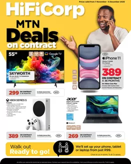 HiFi Corp catalogue | Attractive special offers for everyone | 2025-11-07T00:00:00.000Z - 2025-12-06T00:00:00.000Z