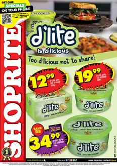 Shoprite catalogue in Wellington | Shoprite d'lite Savings Western Cape 10 November - 14 December | 2025-11-10T00:00:00.000Z - 2025-12-14T00:00:00.000Z