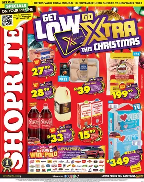Shoprite catalogue in Johannesburg | Shoprite Christmas Savings Eastern Cape 10 November - 23 November | 2025-11-10T00:00:00.000Z - 2025-11-23T00:00:00.000Z
