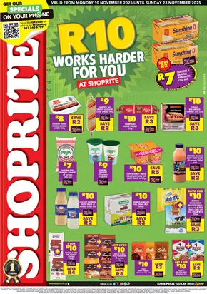 Shoprite catalogue in Johannesburg | Shoprite R10 Works Harder Eastern Cape 10 November - 23 November | 2025-11-10T00:00:00.000Z - 2025-11-23T00:00:00.000Z