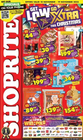 Shoprite catalogue in Johannesburg | Shoprite Christmas Savings KwaZulu-Natal 10 November - 19 November | 2025-11-10T00:00:00.000Z - 2025-11-19T00:00:00.000Z