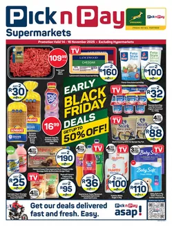 Pick n Pay catalogue in Mdantsane | Discover attractive offers | 2025-11-14T00:00:00.000Z - 2025-11-16T00:00:00.000Z