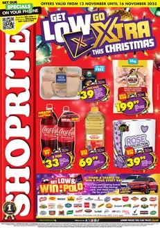 Shoprite catalogue in Elliotdale | Shoprite Christmas Savings Eastern Cape 13 November - 16 November | 2025-11-13T00:00:00.000Z - 2025-12-28T00:00:00.000Z