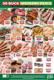 Food Lover's Market catalogue in Krugersdorp | Inland - 50 Buck 14 - 16 November | 2025-11-13T00:00:00.000Z - 2025-11-16T00:00:00.000Z