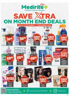 MediRite catalogue | Save Xtra On Month End Deals | 2025-11-17T00:00:00.000Z - 2025-12-07T00:00:00.000Z