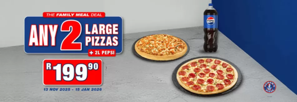 Roman's Pizza catalogue | The Family Meal Deal | 2025-11-18T00:00:00.000Z - 2026-01-15T00:00:00.000Z