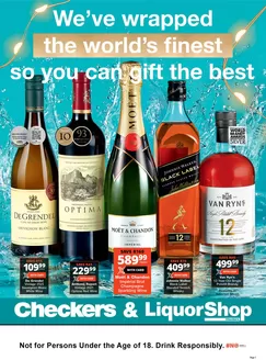 Checkers catalogue in Sandton | Checkers LiquorShop Christmas Promotion 16 November | 2025-11-15T00:00:00.000Z - 2025-12-07T00:00:00.000Z