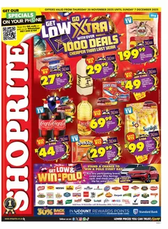 Shoprite catalogue in Bloemfontein | Wide range of offers | 2025-11-20T00:00:00.000Z - 2025-12-07T00:00:00.000Z