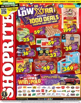 Shoprite catalogue in Elliotdale | Shoprite Christmas Savings Eastern Cape 20 November - 7 December | 2025-11-20T00:00:00.000Z - 2025-12-07T00:00:00.000Z
