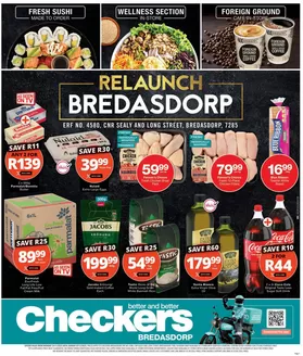 Checkers catalogue | Checkers Bredasdorp Store Relaunch 24 November | 2025-11-23T00:00:00.000Z - 2025-12-07T00:00:00.000Z