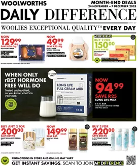 Woolworths catalogue | Our best bargains | 2025-11-24T00:00:00.000Z - 2025-12-07T00:00:00.000Z