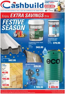 Cashbuild catalogue in Germiston | Our best deals for you | 2025-11-24T00:00:00.000Z - 2025-12-08T00:00:00.000Z