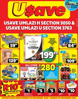 Usave catalogue | znusavechristmassavings24nov7dec2025 | 2025-11-24T00:00:00.000Z - 2025-12-07T00:00:00.000Z