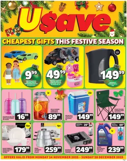 Usave catalogue | znusavechristmasfavourites24nov28dec2025 | 2025-11-24T00:00:00.000Z - 2025-12-28T00:00:00.000Z
