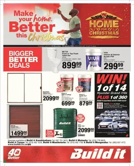 Build It catalogue | Offers for bargain hunters | 2025-11-25T00:00:00.000Z - 2025-12-20T00:00:00.000Z
