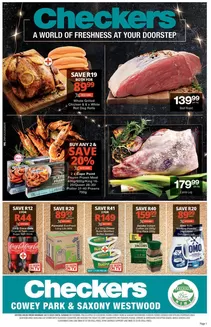 Checkers Hyper catalogue in Pietermaritzburg | Attractive special offers for everyone | 2025-11-23T00:00:00.000Z - 2025-12-07T00:00:00.000Z