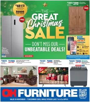 OK Furniture catalogue | Our best offers for you | 2025-11-24T00:00:00.000Z - 2025-12-07T00:00:00.000Z