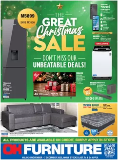 OK Furniture catalogue in Delmas | Great offer for all customers | 2025-11-24T00:00:00.000Z - 2025-12-07T00:00:00.000Z