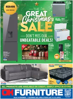 OK Furniture catalogue in Delmas | Save now with our deals | 2025-11-24T00:00:00.000Z - 2025-12-07T00:00:00.000Z