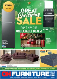 OK Furniture catalogue in Delmas | Special offers for you | 2025-11-24T00:00:00.000Z - 2025-12-07T00:00:00.000Z