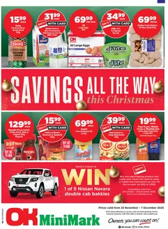 OK MiniMark catalogue in Bloemfontein | Exclusive deals for our customers | 2025-11-25T00:00:00.000Z - 2025-12-07T00:00:00.000Z