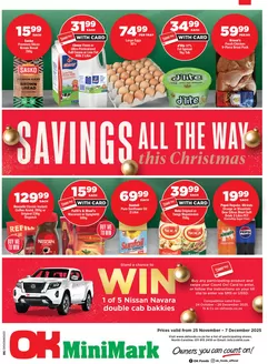 OK MiniMark catalogue in Germiston | Top offers for smart savers | 2025-11-25T00:00:00.000Z - 2025-12-07T00:00:00.000Z