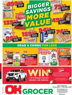 OK Grocer catalogue in Polokwane | Offers for bargain hunters | 2025-11-25T00:00:00.000Z - 2025-12-07T00:00:00.000Z