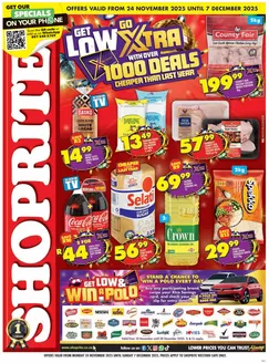 Shoprite catalogue | Shoprite Christmas Savings Western Cape 24 November - 7 December | 2025-11-24T00:00:00.000Z - 2025-12-07T00:00:00.000Z