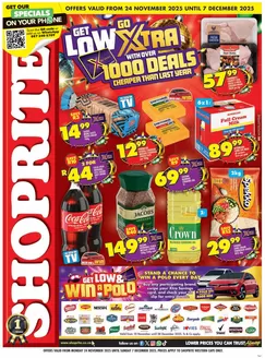 Shoprite catalogue in Wellington | Shoprite Christmas Savings Western Cape 24 November - 7 December | 2025-11-24T00:00:00.000Z - 2025-12-07T00:00:00.000Z