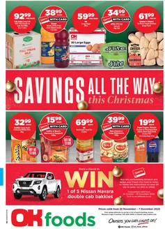 OK Foods catalogue | OK Foods weekly specials | 2025-11-25T00:00:00.000Z - 2025-12-07T00:00:00.000Z