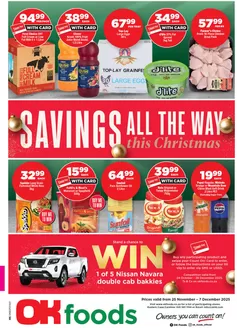 OK Foods catalogue | Our best bargains | 2025-11-25T00:00:00.000Z - 2025-12-07T00:00:00.000Z