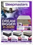 Sleepmasters catalogue in Edenvale | Dream Bigger In 2026! | 2026-01-15T00:00:00.000Z - 2026-02-18T00:00:00.000Z