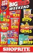 Shoprite catalogue in Roodepoort | Shoprite Big Red Weekend KwaZulu-Natal 18 - 20 September | 2026-09-14T00:00:00.000Z - 2026-09-20T00:00:00.000Z