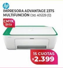 impresora multifunción HP Advantage 2375