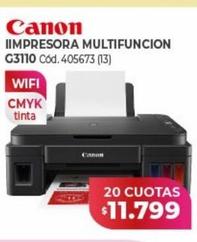 impresora multifunción Canon G3110