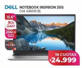 notebook Dell Inspiron 3515