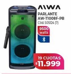 parlante Aiwa AW-T1008F-PB