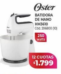 batidora de mano Oster 250W