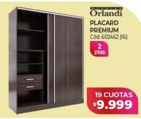 placard Orlandi premium 2 pzas