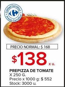 prepizza de tomate x 250g
