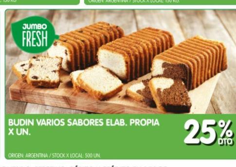 Budín Varios Sabores 