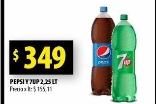 PEPSI Y 7UP 2,25 LT