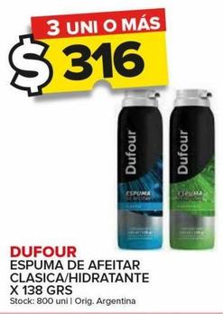 Espuma de afeitar Dufour