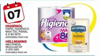 mayonesa Hellmann's regular 475g