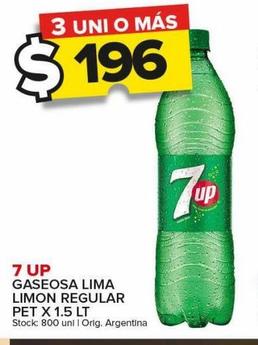 gaseosa lima limón regular pet 1,5L