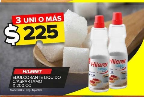 Edulcorante Hileret